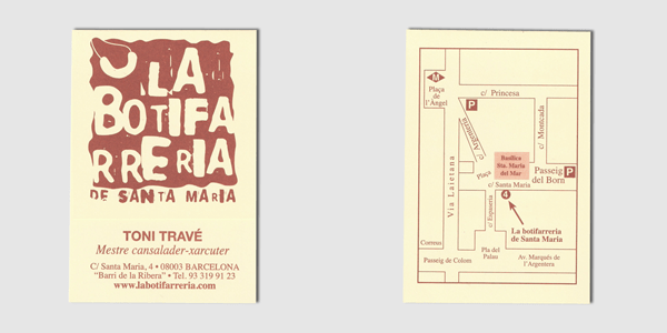 La Botifarreria Card